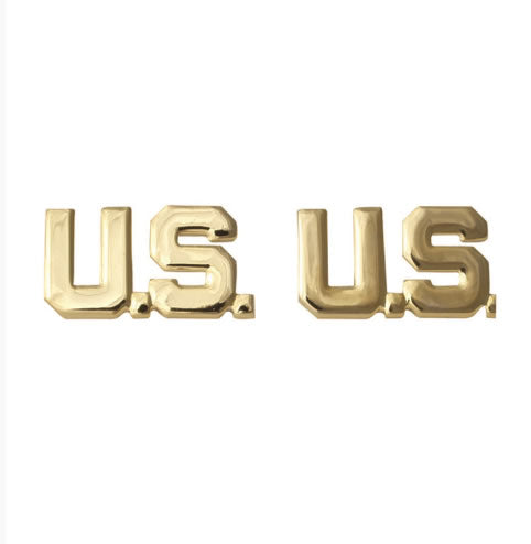 Set 2 Bucăți Embleme Guler „US Army Officer”