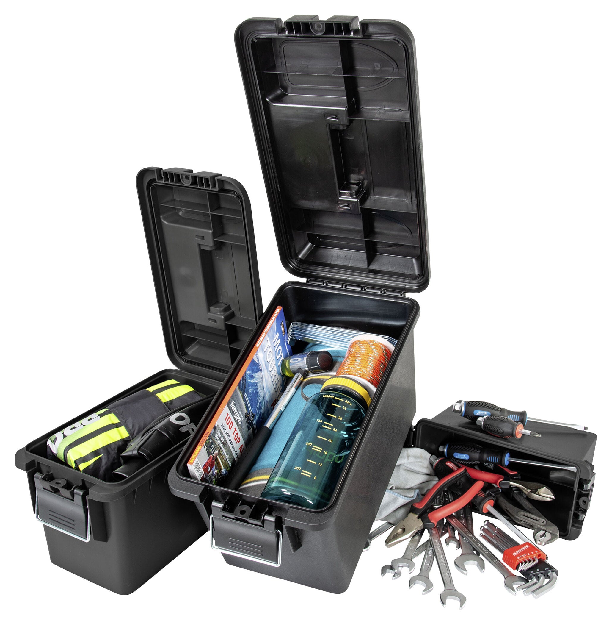 Set 3 Cutii Universale Louis - Organizare Moto & Outdoor