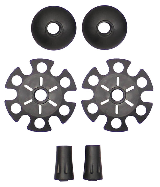 Set Accesorii Bețe Trekking FoxOutdoor - Plăci & Tampoane, 6 Piese