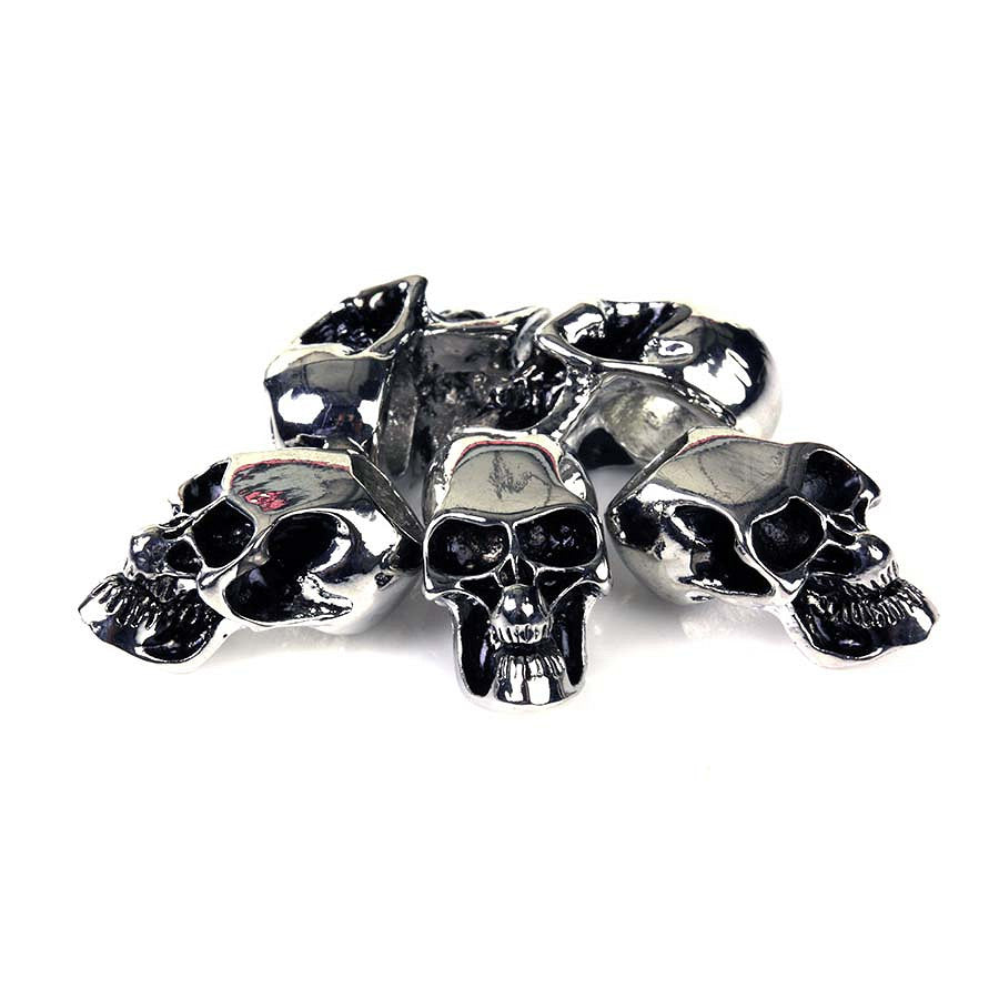 Set Accesorii Craniu Skull set #2148-1 Cromat - Personalizează-ți Stilul Tactic