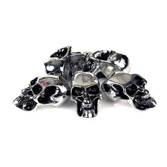 Set Accesorii Craniu Skull set #2148-1 Cromat - Personalizează-ți Stilul Tactic