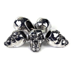 Set Accesorii Paracord Skull #2148-7 Crom - Stil Tactic Distinctiv