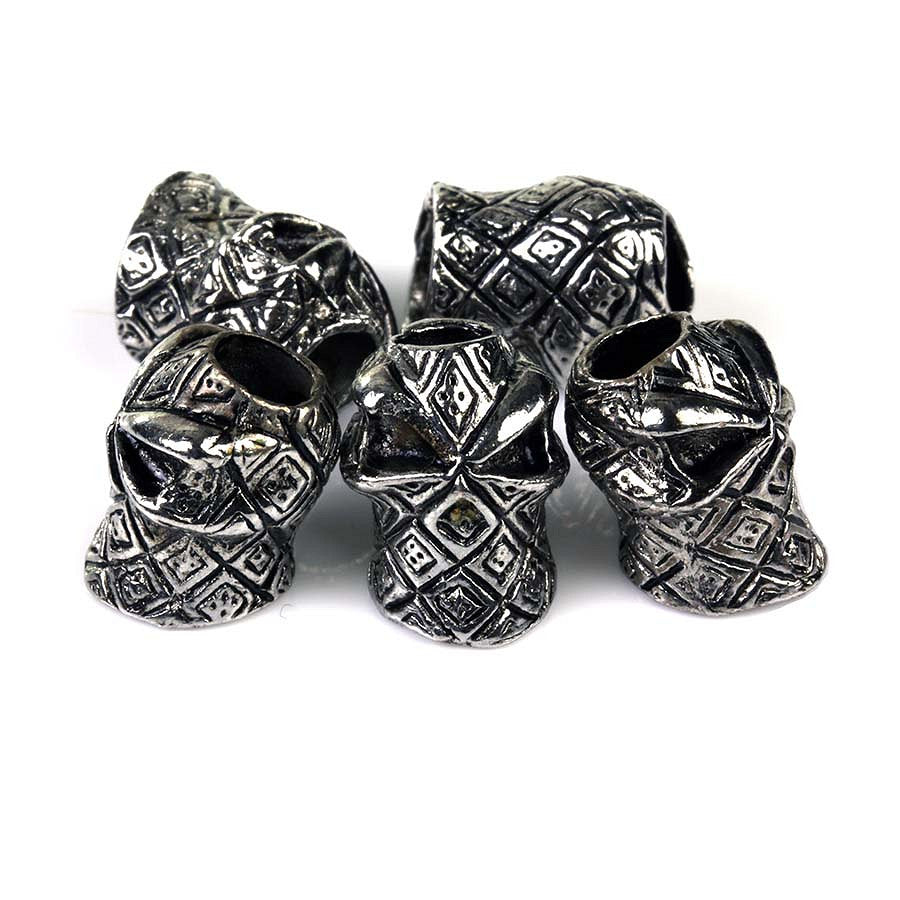Set Accesorii Paracord Skull #2148-8 Zilver/Chrome military-shop.ro - Stil Tactic Distinctiv