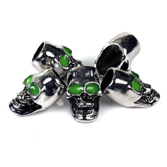 Set Accesorii Paracord Skull set #2148-4 Zilver/Chrome - Atitudine Neînfricată