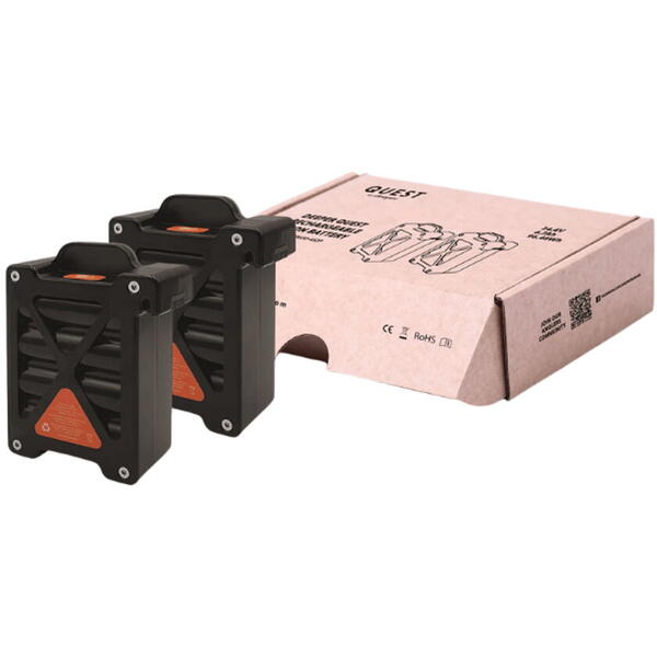 Set Acumulatori Li-Ion QUEST Deeper - Putere Extinsă Sonar - 1