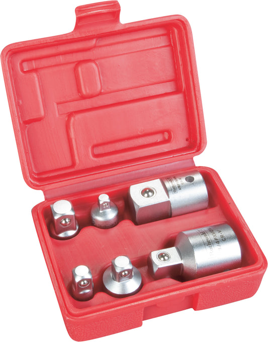 Set Adaptoare Chei Tubulare Rothewald - Crom-Vanadiu, 6 Piese