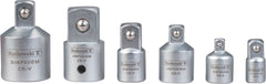 Set Adaptoare Chei Tubulare Rothewald - Crom-Vanadiu, 6 Piese