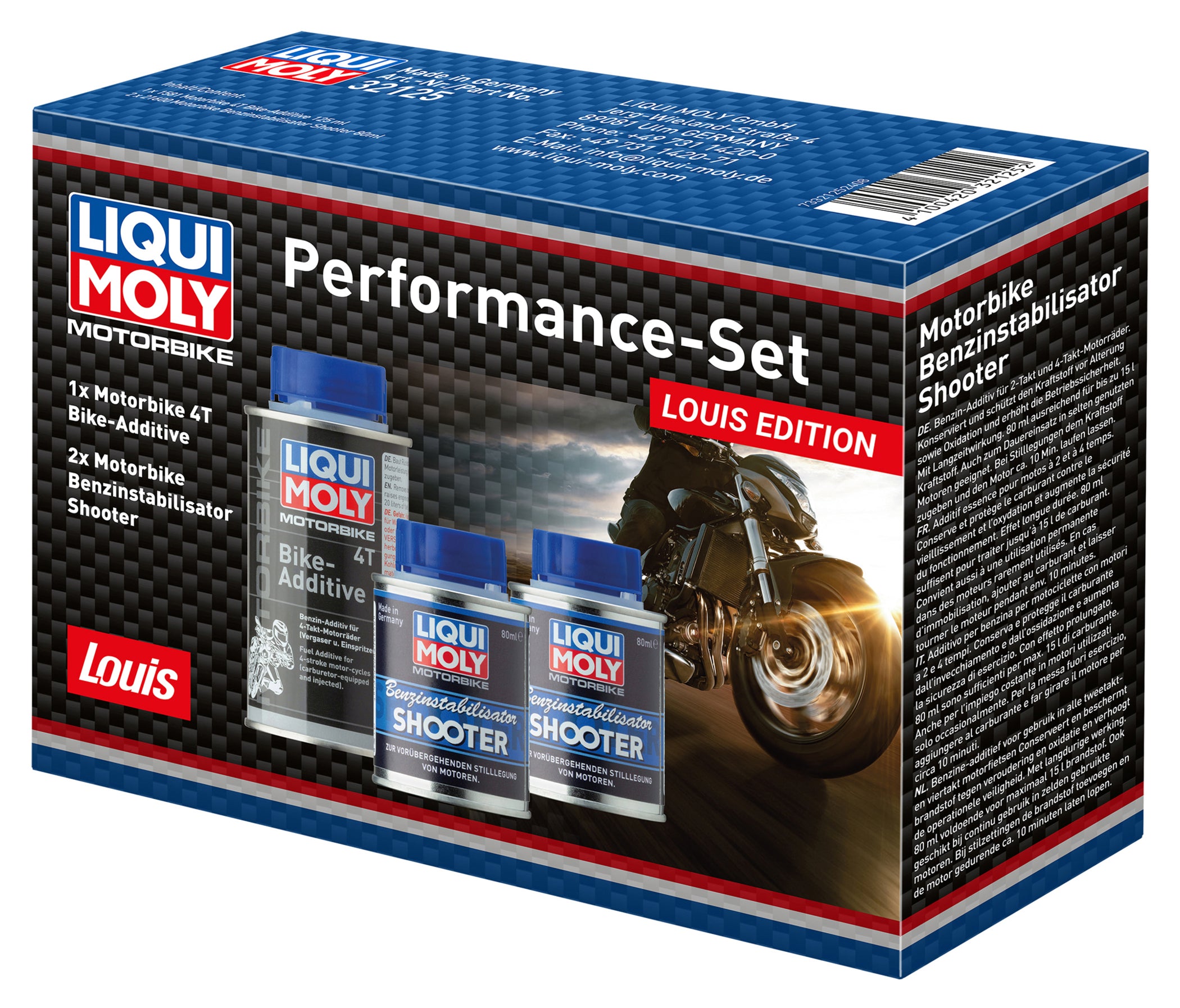Set Aditivi Performanță Moto Liqui Moly - Protecție & Putere
