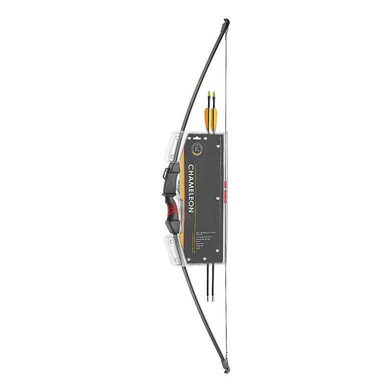 Set Arc Recurv Copii Chameleon Negru Ek-Archery - Ușor, Adaptabil