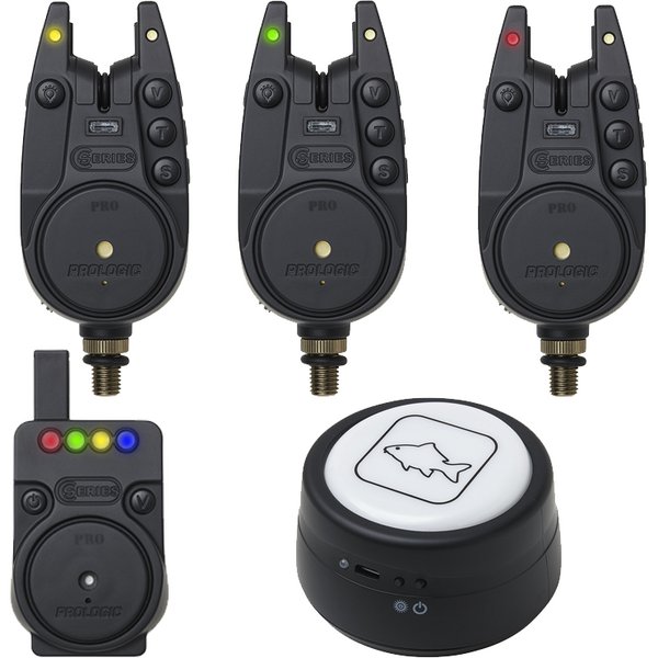 Set Avertizori Prologic C-Series 3+1 - Semnalizare Precisă Crap