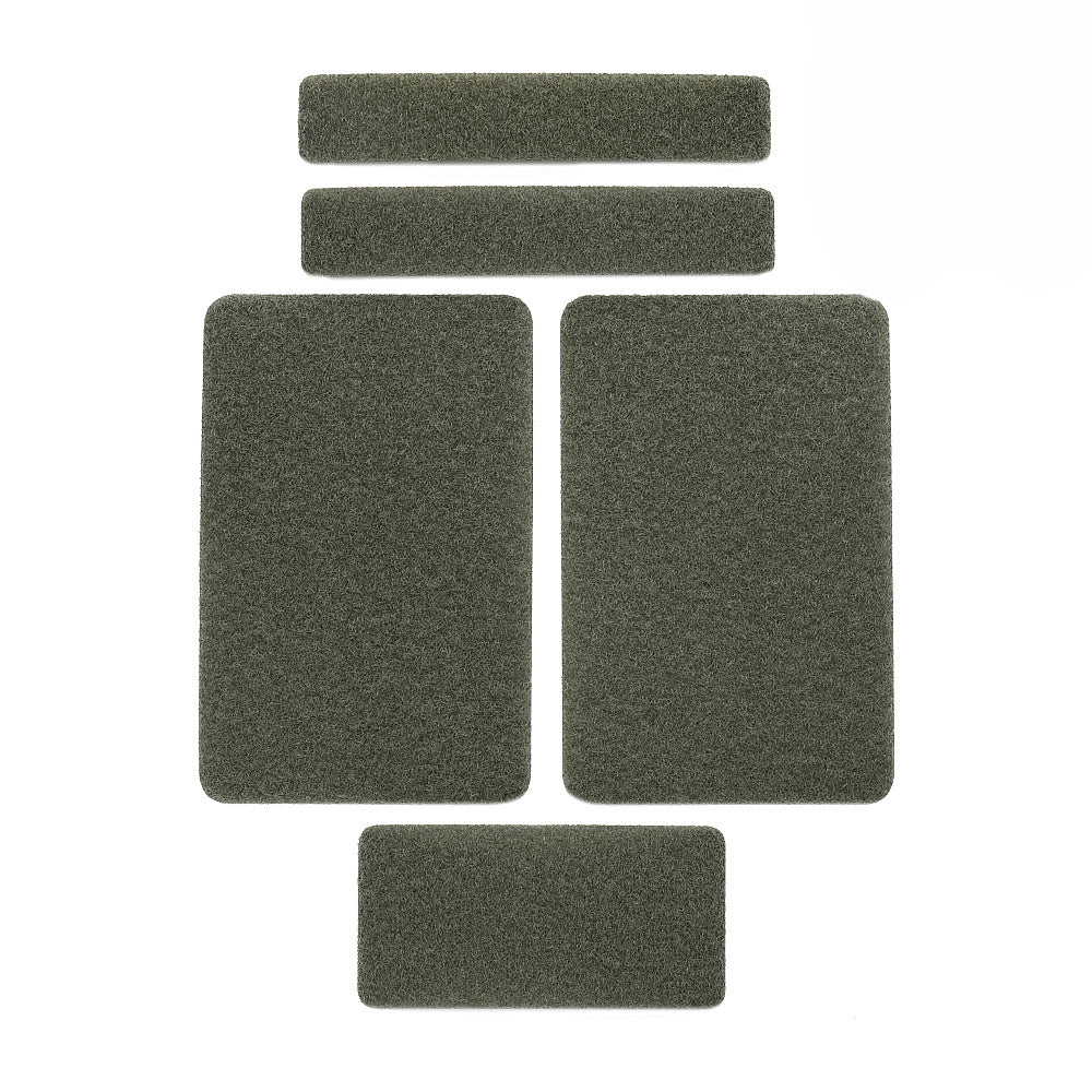 Set Benzi Velcro M-Tac - Foliage Green, 5 bucăți