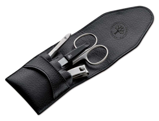 Set Böker Argentina Manicure Set Basic L BÖKER ARBOLITO S.A.- Piele premium, Instrumente inox