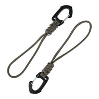 Set Carabine cu Paracord Karabijnhaak JYFPB23 Verde - Versatilitate Tactică Esențială