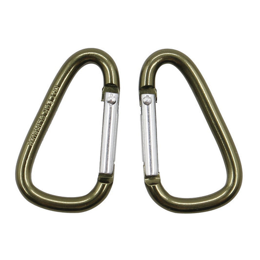 Set Carabiniere 4mm Karabijnhaken Verde - Ancorare Rapidă și Sigură