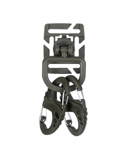 Set Carabiniere Mil-Tec Tactical – 4 Carabiniere S, 2 Inele D, Oliv