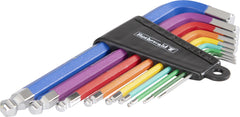 Set Chei Imbus Colorate Rothewald - 9 Piese, Cap Sferic