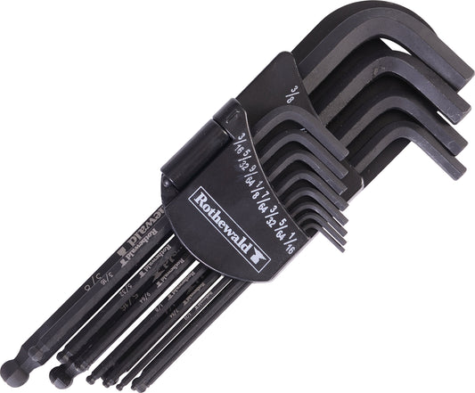 Set Chei Imbus Inch Rothewald - 12 piese, Crom-Vanadiu