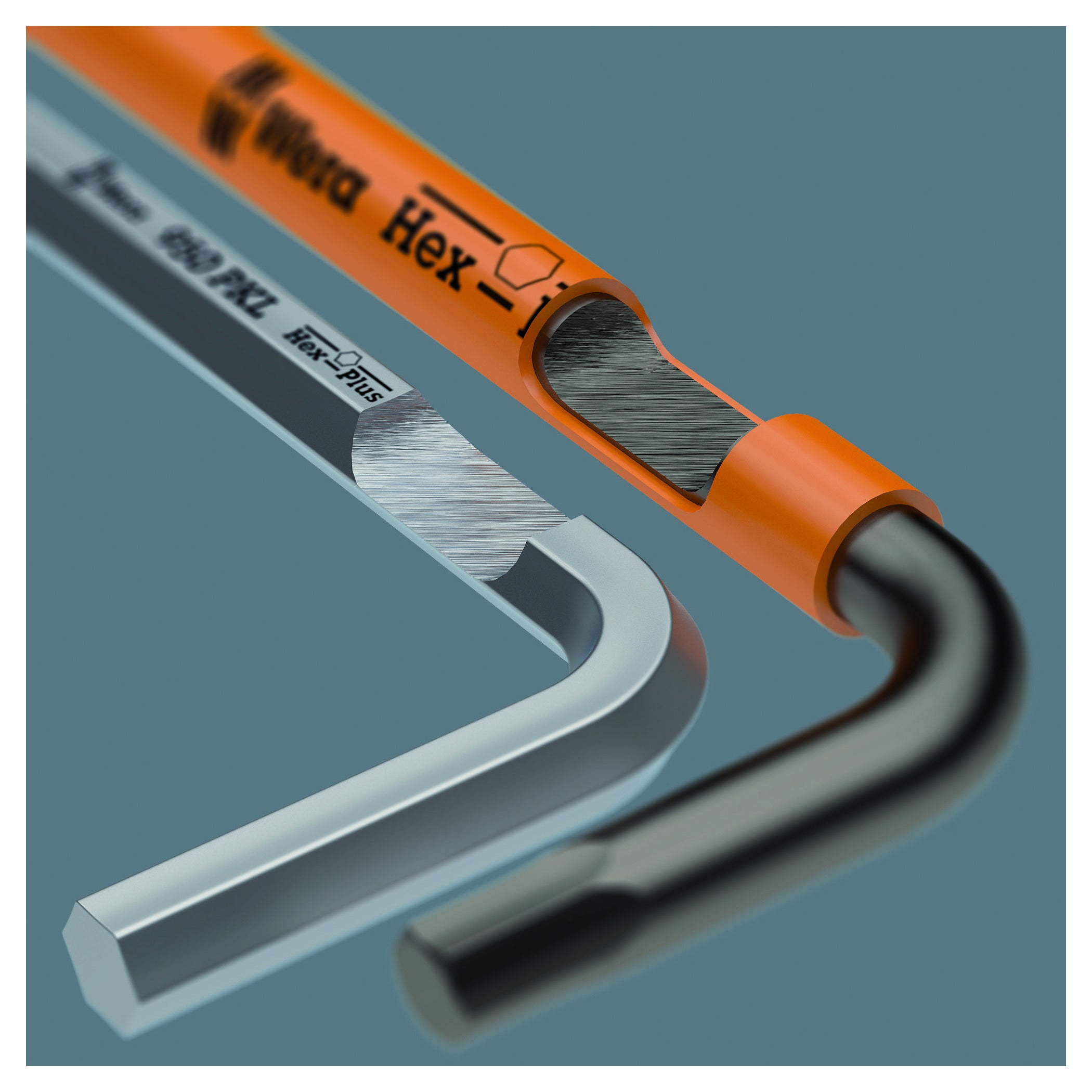 Set Chei Imbus Wera Hex-Plus Multicolour Inch - Precizie & Durabilitate