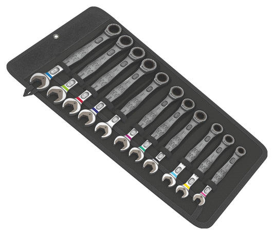 Set Chei Inelare cu Clichet Joker 11 piese Wera - Precizie & Durabilitate