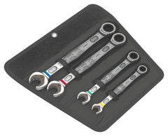 Set Chei Inelare cu Clichet Joker 6000 Wera - 4 Piese, Anti-Alunecare