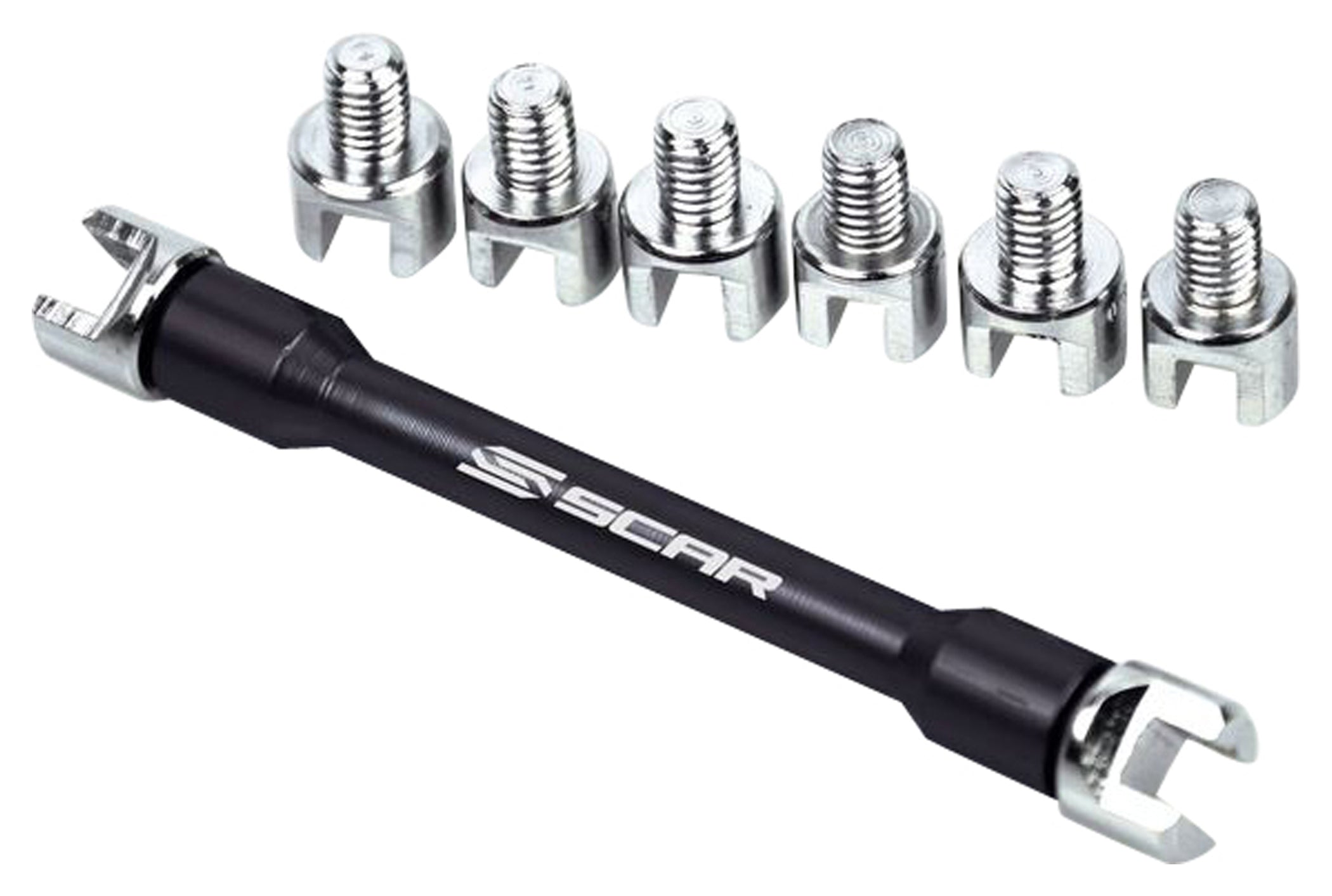 Set Chei Spițe SCAR - Aluminiu CNC, 10 Capete Interșanjabile