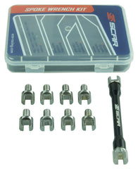Set Chei Spițe SCAR - Aluminiu CNC, 10 Capete Interșanjabile