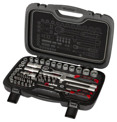Set Chei Tubulare 69 Piese Rothewald - Trusă Completă Moto
