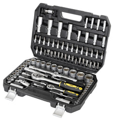 Set Chei Tubulare 94 piese Craft-Meyer - Crom-Vanadiu, Flanc-Grip