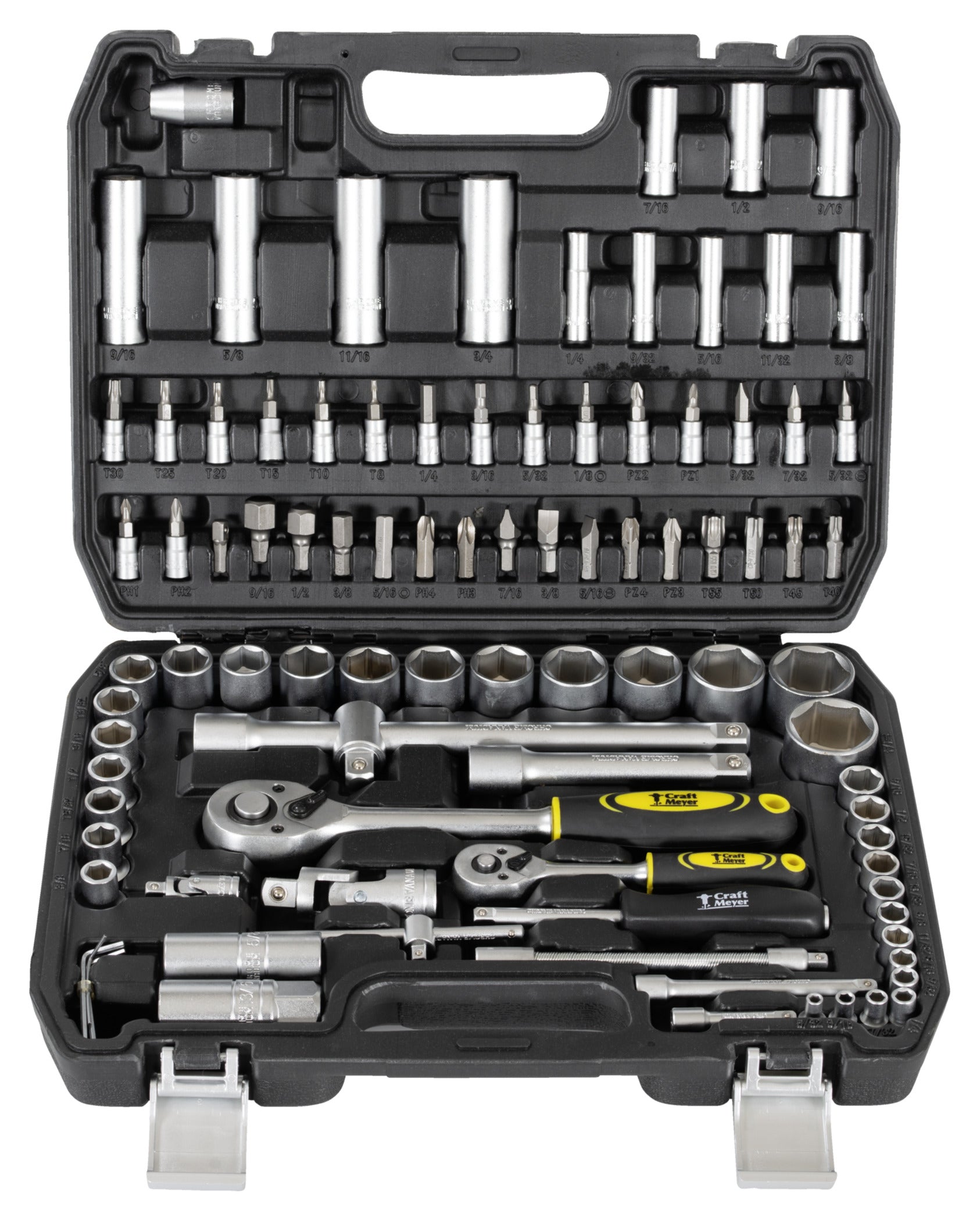 Set Chei Tubulare 94 piese, Imperial Craft-Meyer - Crom-Vanadiu