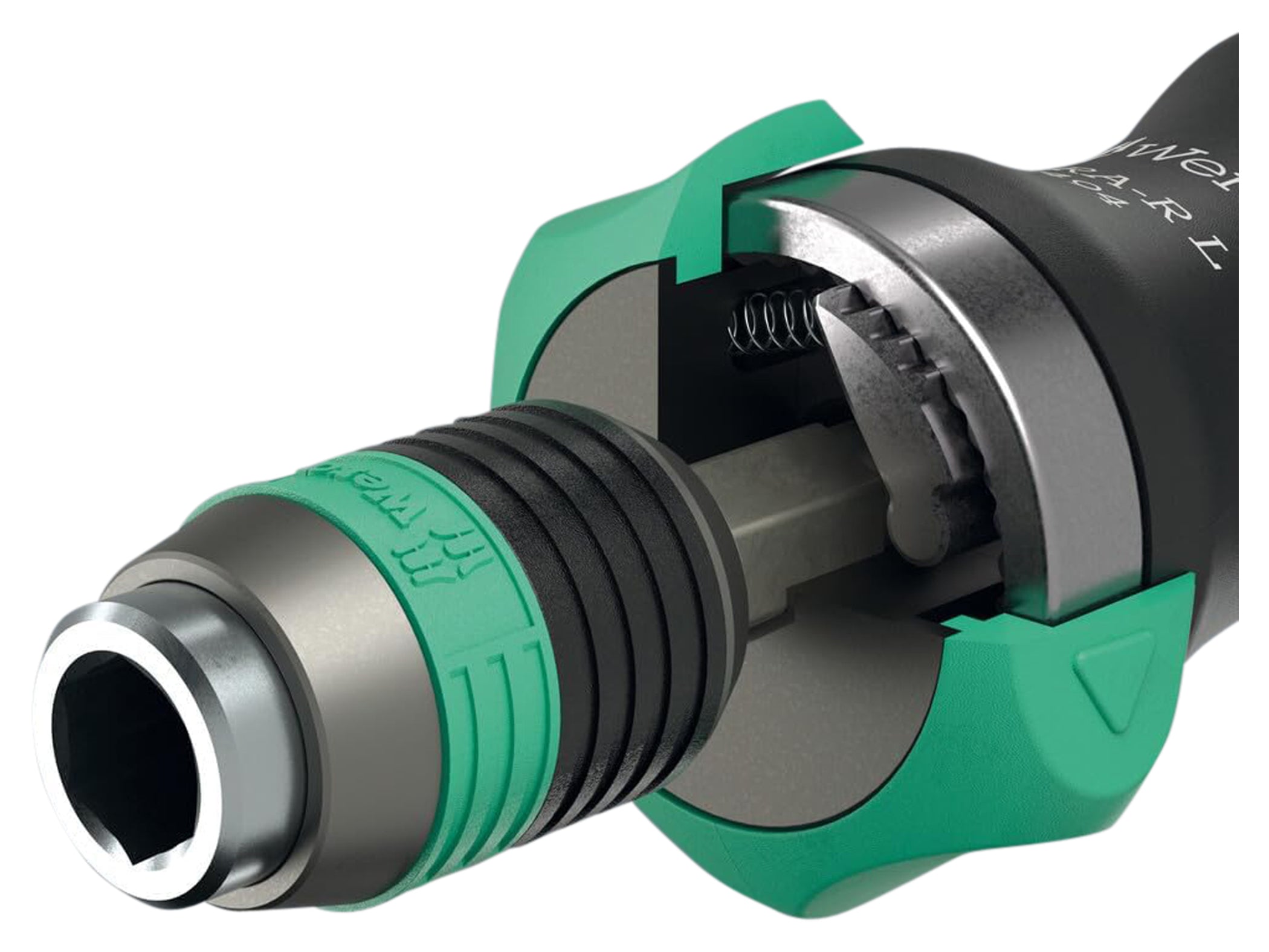 Set Chei Tubulare cu Clichet Kraftform Kompakt 60 RA-R 1 Wera - 17 piese