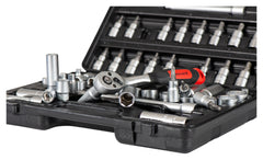 Set Chei Tubulare Profesionale Rothewald - Inch, 61 piese