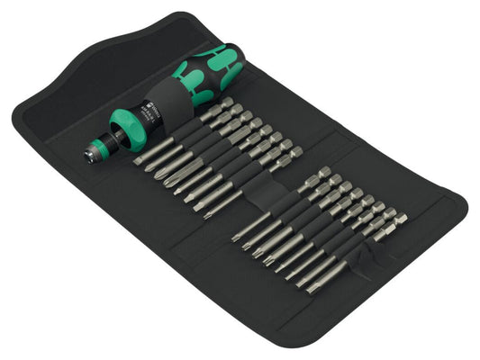 Set Chei Tubulare Wera Kraftform Kompakt 60 RA-R Imperial 1 - Cu Clichet