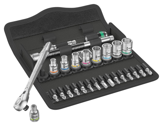 Set Chei Tubulare Wera Zyklop Metal 8100 SA 8 - 28 piese