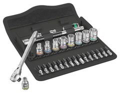 Set Chei Tubulare Wera Zyklop Metal 8100 SA 8 - 28 piese