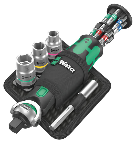 Set Chei Tubulare Wera Zyklop Pocket 2 - Compact și Versatil