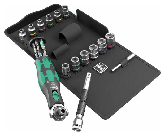 Set Chei Tubulare Zyklop Pocket 3 Wera - Compact și Versatil