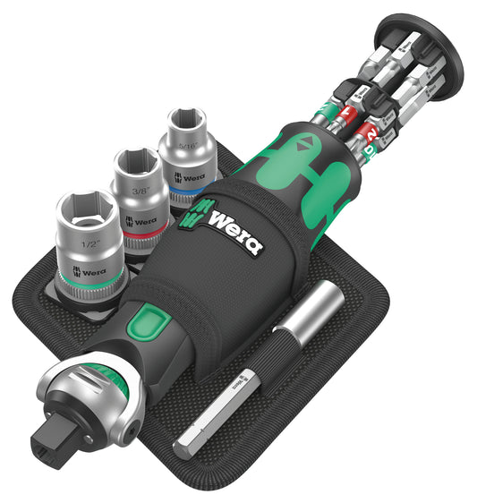 Set Chei Tubulare Zyklop Pocket Wera - Compact și Versatil