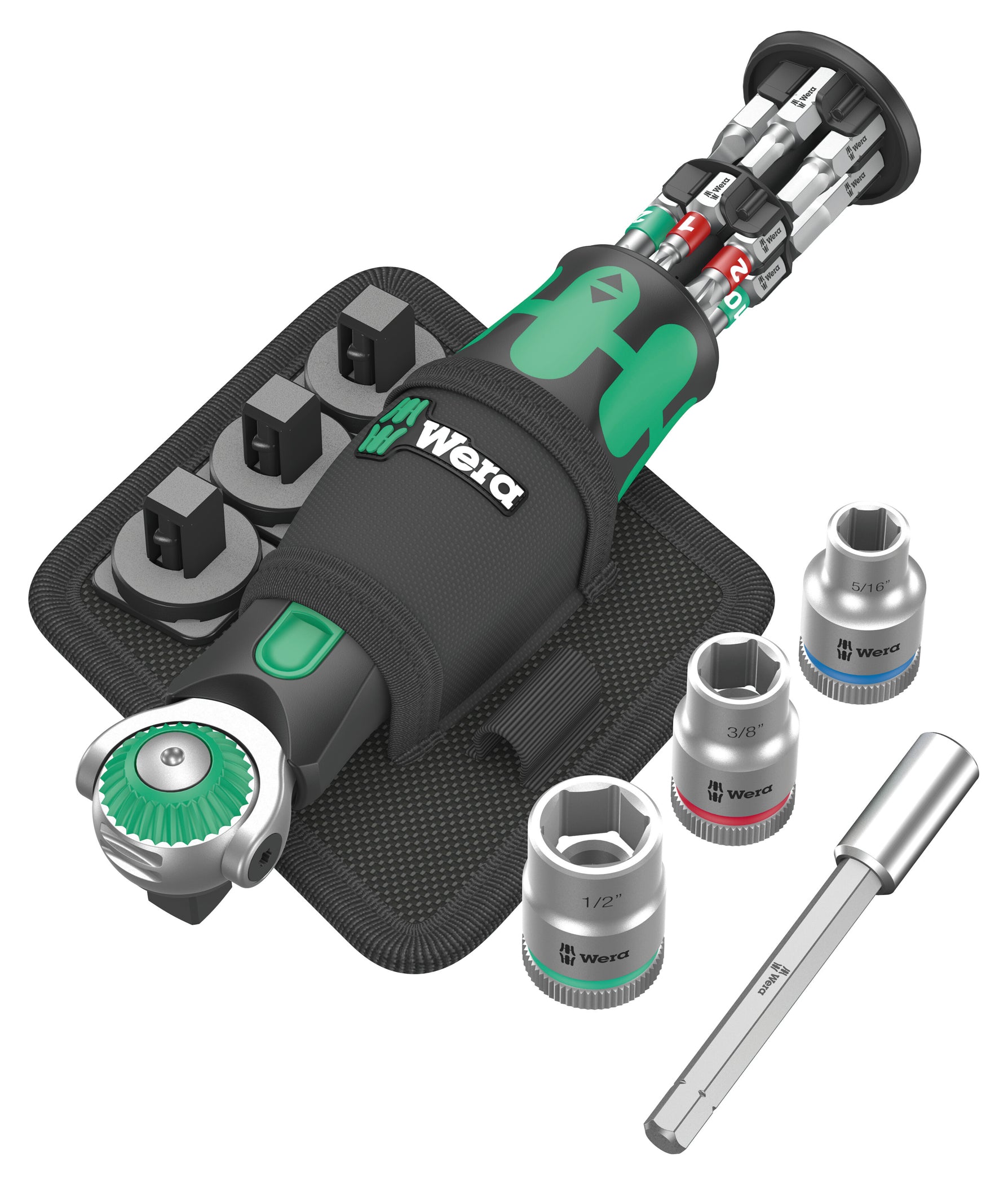 Set Chei Tubulare Zyklop Pocket Wera - Compact și Versatil