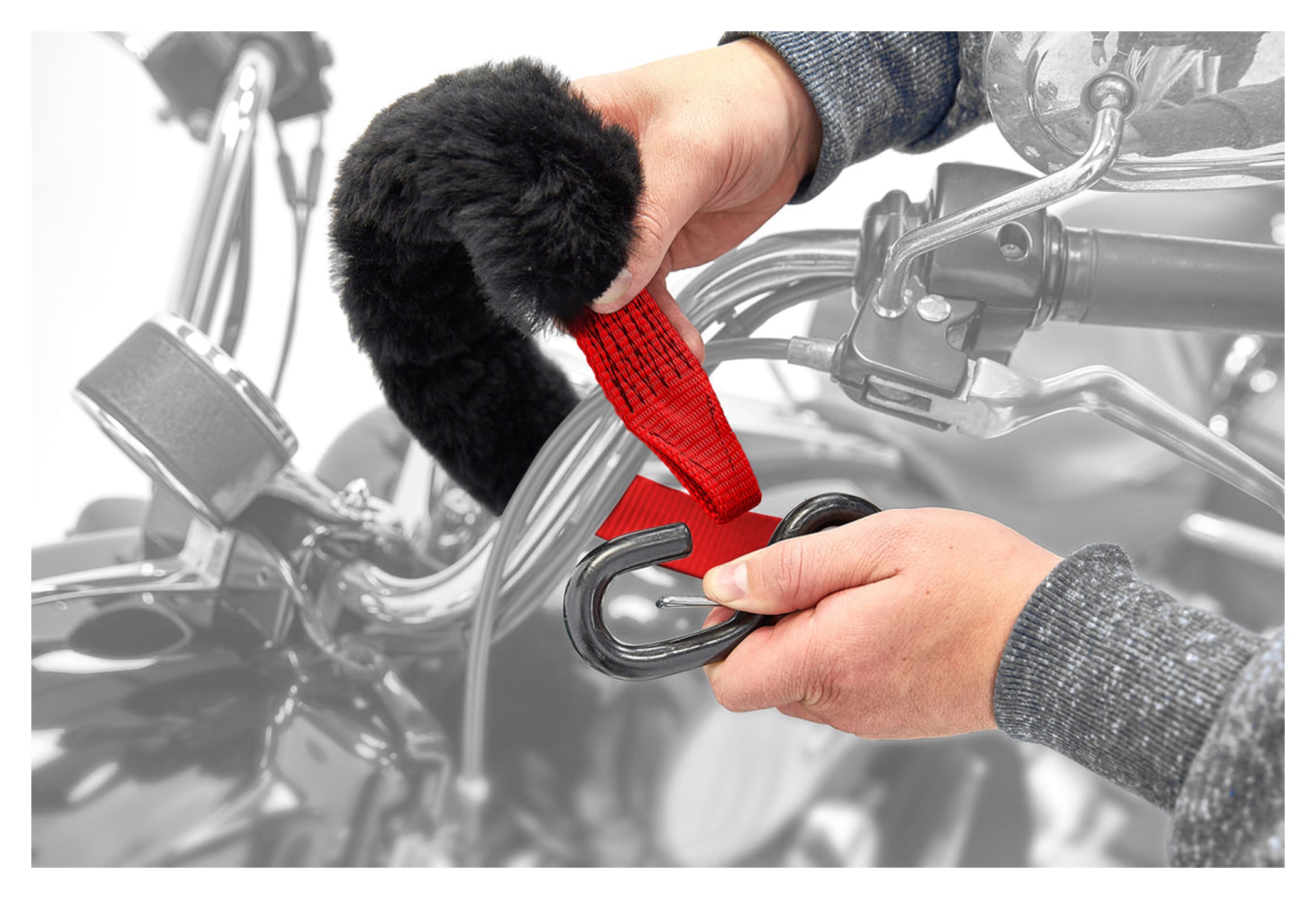 Set Chingi Moto Acebikes Ratchet Premium Deluxe - Transport Sigur