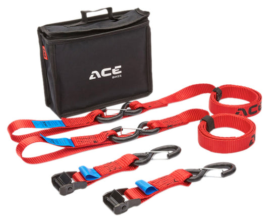 Set Chingi Moto Premium Acebikes Cam Buckle - Siguranță și Transport