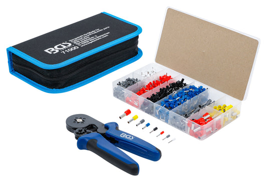 Set Clește Sertizat Aderendhülsen BGS Technic - 0.25-10 mm²