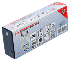 Set Compresoare Arcuri Suspensie Moto BGS - Montaj Ușor, Protecție Vopsea