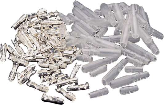 Set Conectori Japonezi 4mm Louis 100 Piese - Reparatii Cablaj Moto