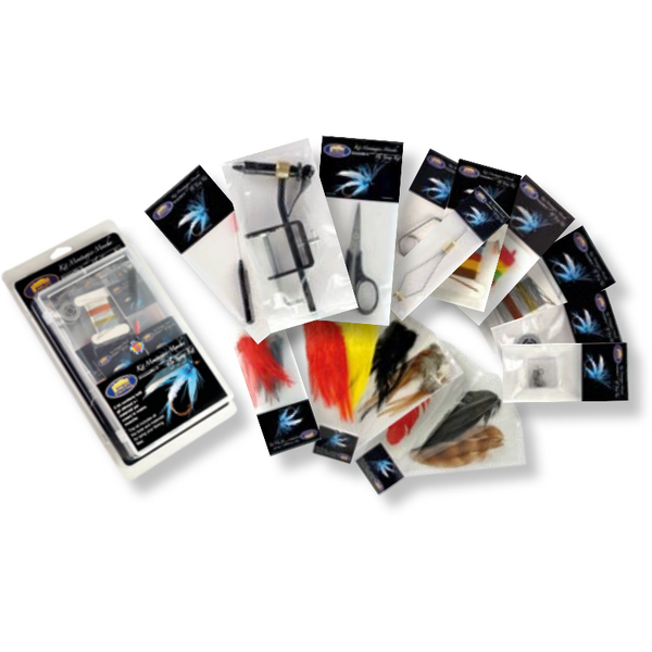Set Confecționat Muste Lineaeffe - Kit Complet DIY Pescuit la Muscă
