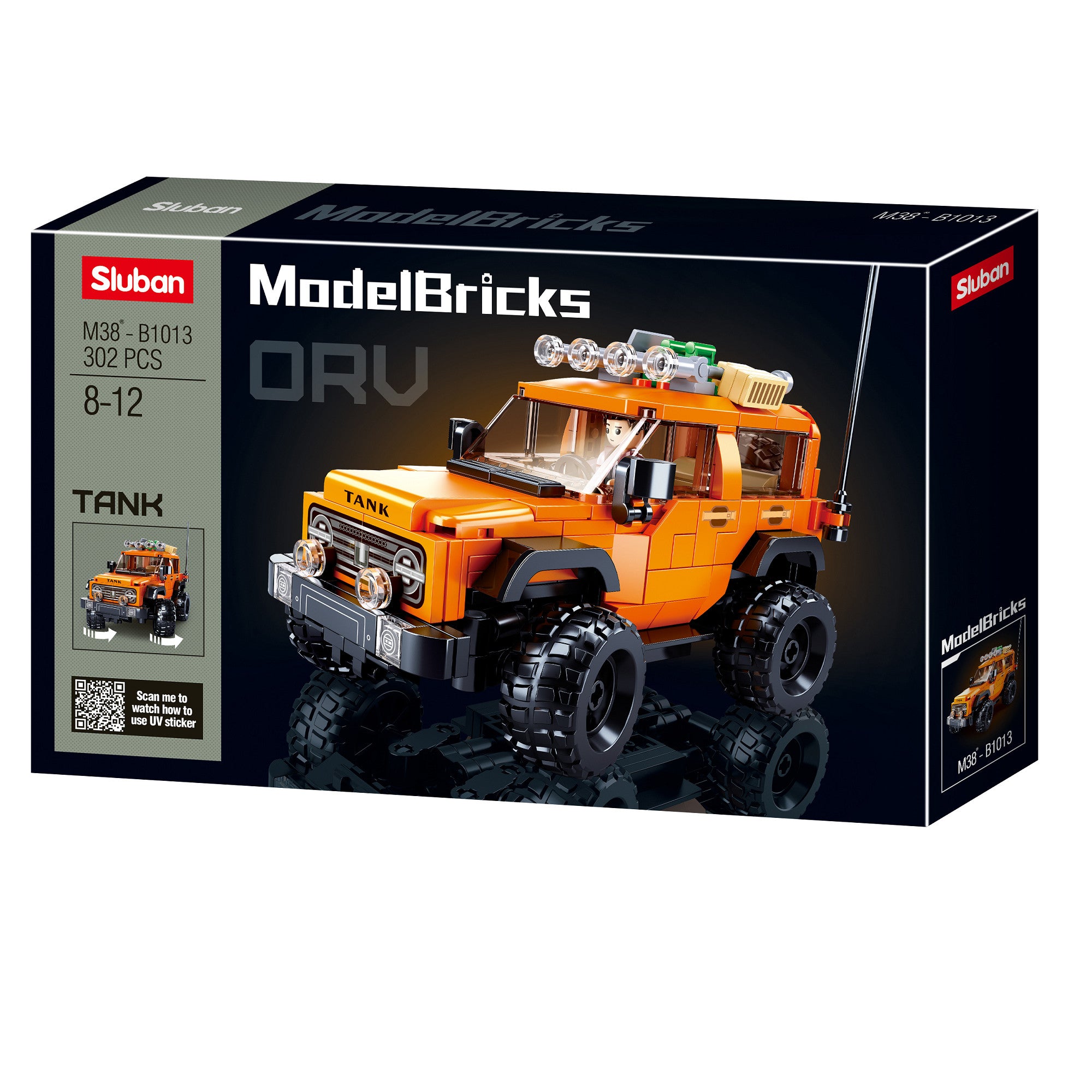 Set Construcție American SUV Bronx M38-B1013 Sluban - Aventura Tactica