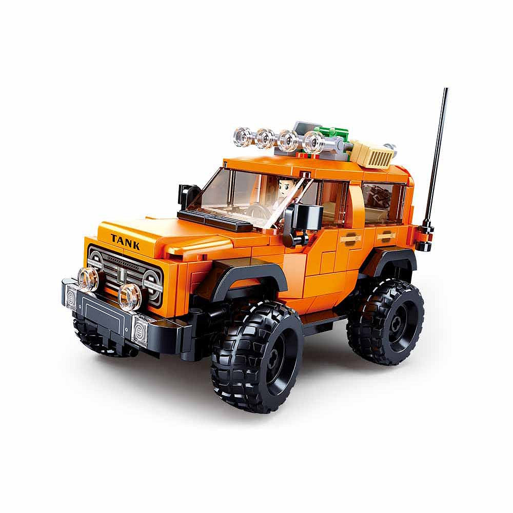 Set Construcție American SUV Bronx M38-B1013 Sluban - Aventura Tactica