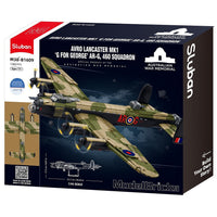 Set de Construcție Avro Lancaster Sluban M38-B1609 – 1382 Piese, Scară 1:44 - poza 1