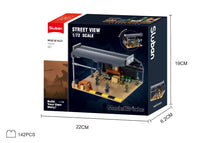 Set de Construcție Hangar Sluban M38-B1623 – 142 Piese, Scară 1:72 - poza 8