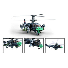Set Construcție KA-52S Gunship M38-B1138 Sluban - Dominația Aeriană la Îndemâna Ta