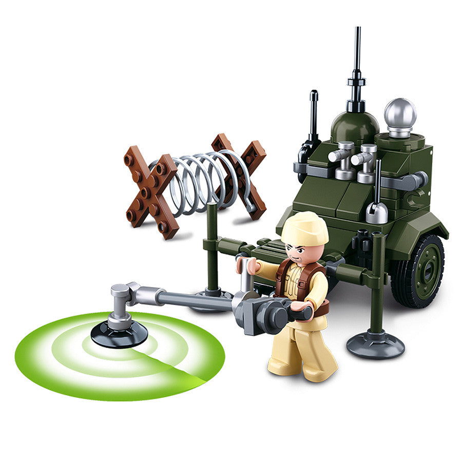 Set Construcție Militar Sluban WWII Allied Minesweeper - Maestrul Mărilor